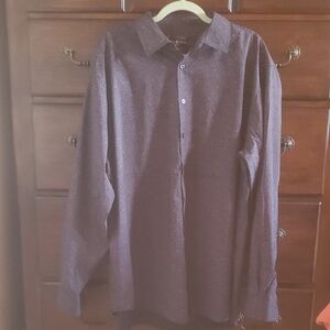 Beverly Hills Polo Club Dark Gray Button Down Shirt